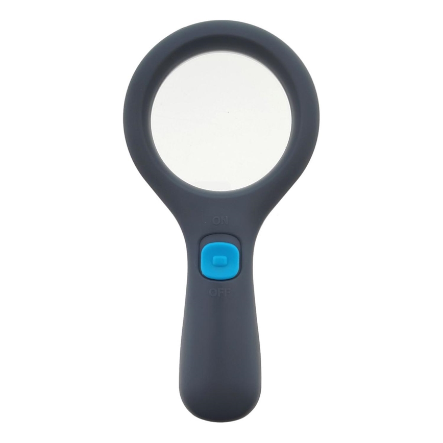 LED Lupe 3×Vergrößerung mit LED-Beleuchtung/3W/2xAAA IP22