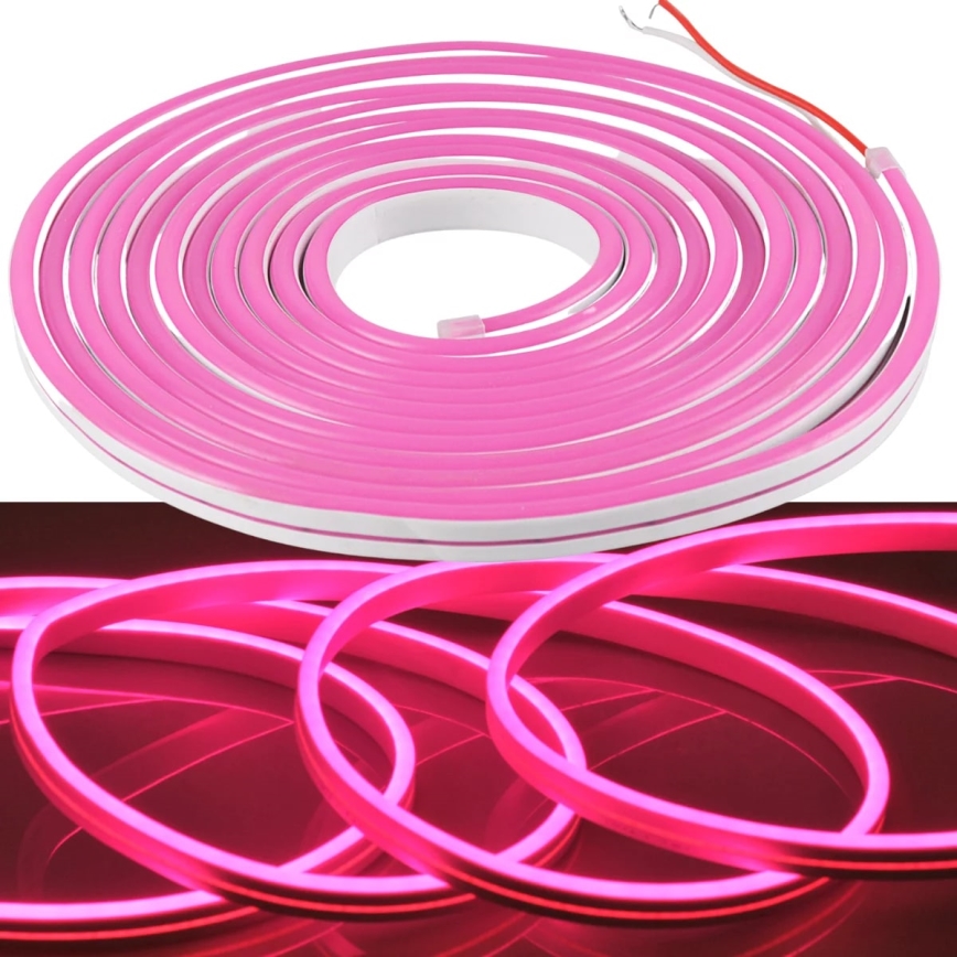 LED Neonband 5m LED/40W/24V rosa IP65