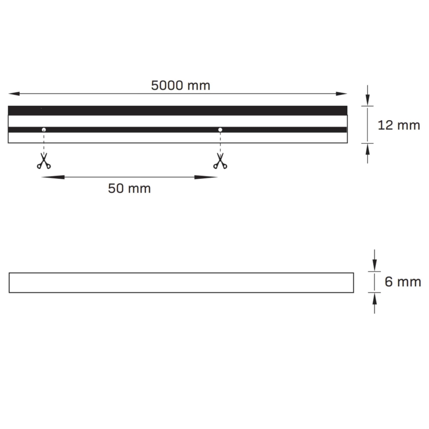 LED Neonband 5m LED/40W/24V rosa IP65