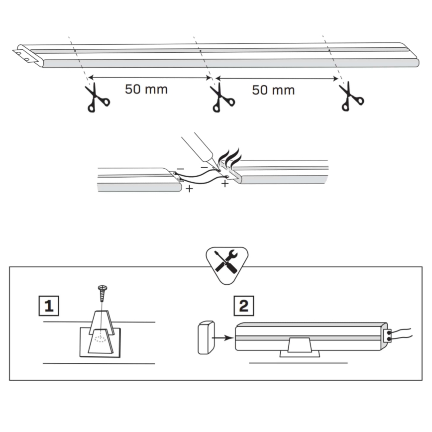 LED Neonband 5m LED/40W/24V rosa IP65