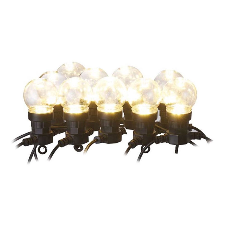 LED Outdoor-Dekokette 50xLED/10m IP44 klar