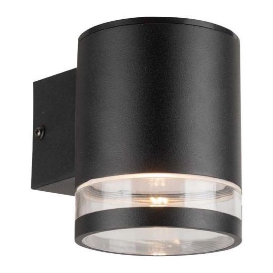 LED-Outdoor-Solarwandleuchte LED/1W/3,7V 3000K IP54 1200 mAh schwarz