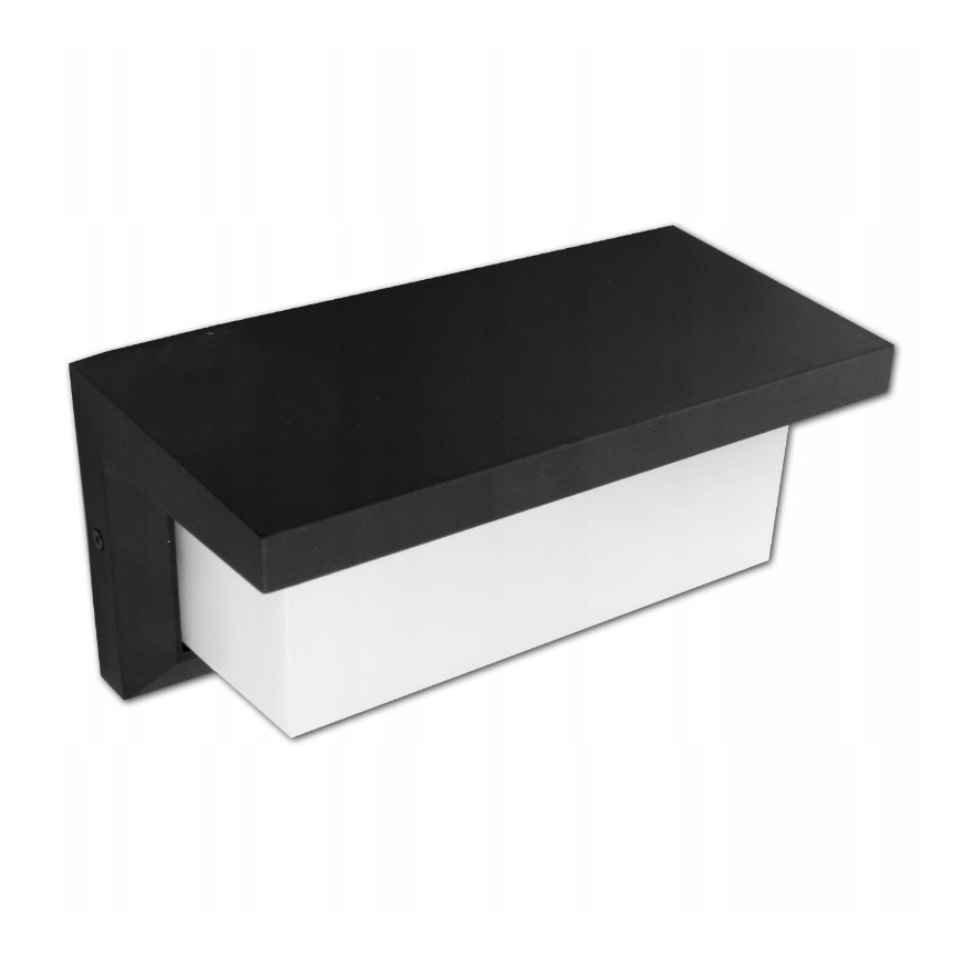 LED-Outdoor-Wandleuchte mit Sensor LED/12W/230V IP54 schwarz