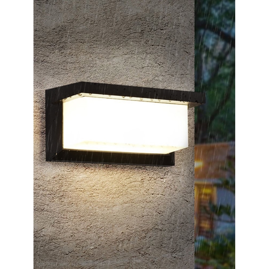 LED-Outdoor-Wandleuchte NEELY LED/12W/230V 4000K IP54 anthrazit