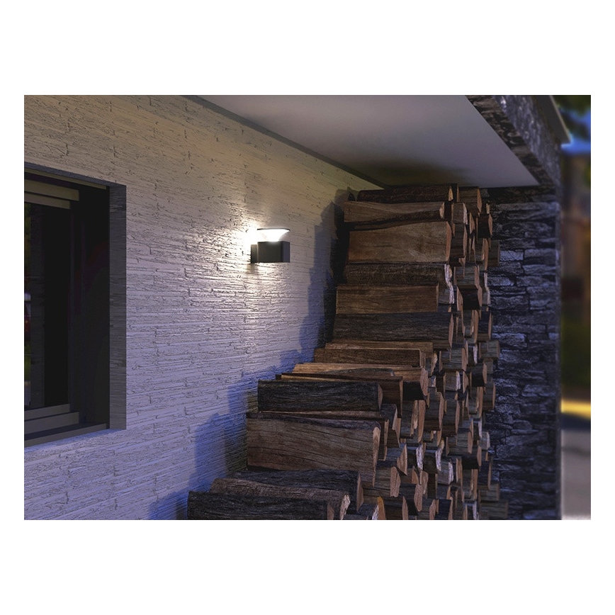 LED-Outdoor-Wandleuchte ORNELA LED/6W/230V 3000K IP54 braun
