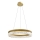 LED-Pendelleuchte an Drahtseil FROZI LED/32W/230V Ø 50 cm goldfarben