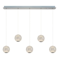 LED Pendelleuchte an Kabel CREMONA 5xLED/5W/230V 3000K mattchrom
