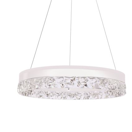 LED-Pendelleuchte an Kabel FROZI LED/32W/230V Ø 50 cm weiß