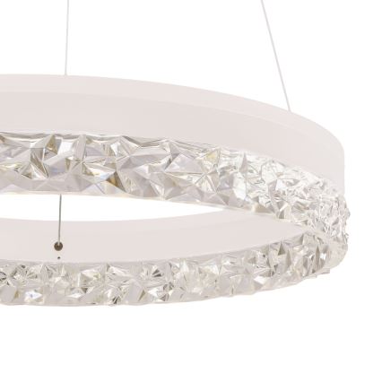 LED-Pendelleuchte an Kabel FROZI LED/32W/230V Ø 50 cm weiß
