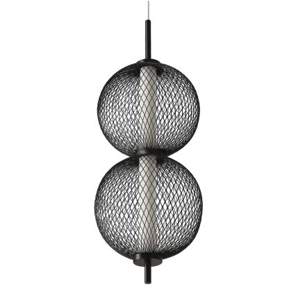 LED-Pendelleuchte an Kabel PUMA LED/10W/230V Ø 14 cm schwarz