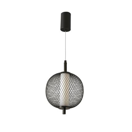 LED-Pendelleuchte an Kabel PUMA LED/10W/230V Ø 20 cm schwarz