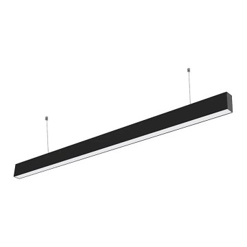 LED-Pendelleuchte an Kabel SAMSUNG CHIP LED/40W/230V 4000K schwarz
