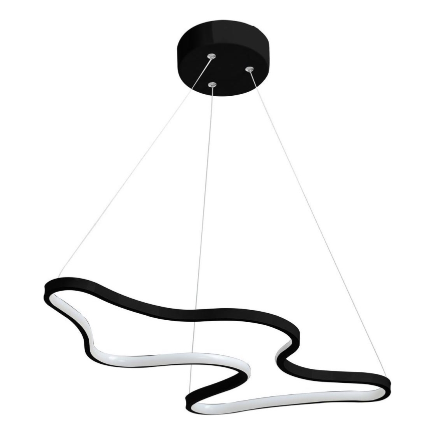 LED-Pendelleuchte ARTISAN an Kabel, 36 W, 230 V, 6500 K, schwarz