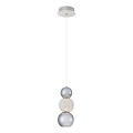 LED-Pendelleuchte CREMONA mit Seilaufhängung LED/5W/230V 3000K mattchrom