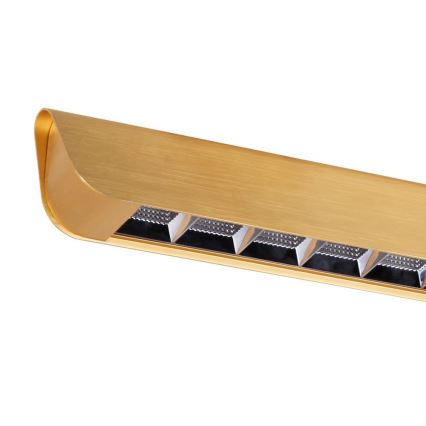 LED Kronleuchter an Kabel LED/36W/230V 3000/4000/6400K gold