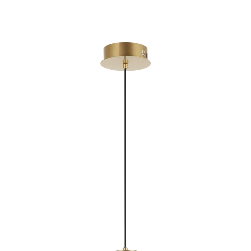 LED-Pendelleuchte mit Kabelaufhängung ZING LED/19W/230V, goldfarben