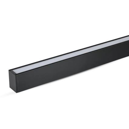 LED-Pendelleuchte an Kabel SAMSUNG CHIP LED/40W/230V 4000K schwarz