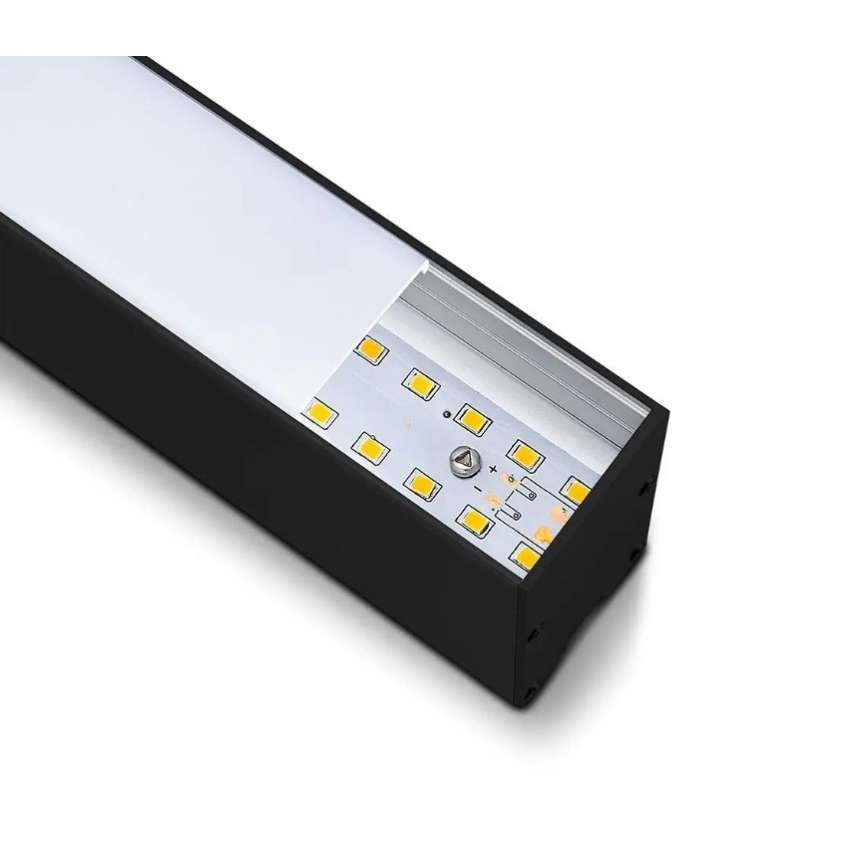 LED-Pendelleuchte an Kabel SAMSUNG CHIP LED/40W/230V 4000K schwarz