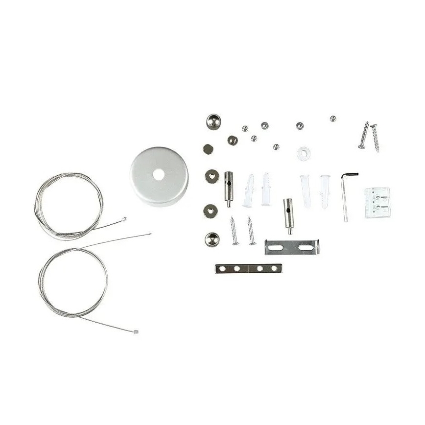 LED-Pendelleuchte an Kabel SAMSUNG CHIP LED/40W/230V 4000K schwarz