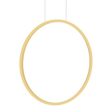 LED Kronleuchter an Kabel SATURNO LED/28W/230V Ø 50 cm IP44 gold