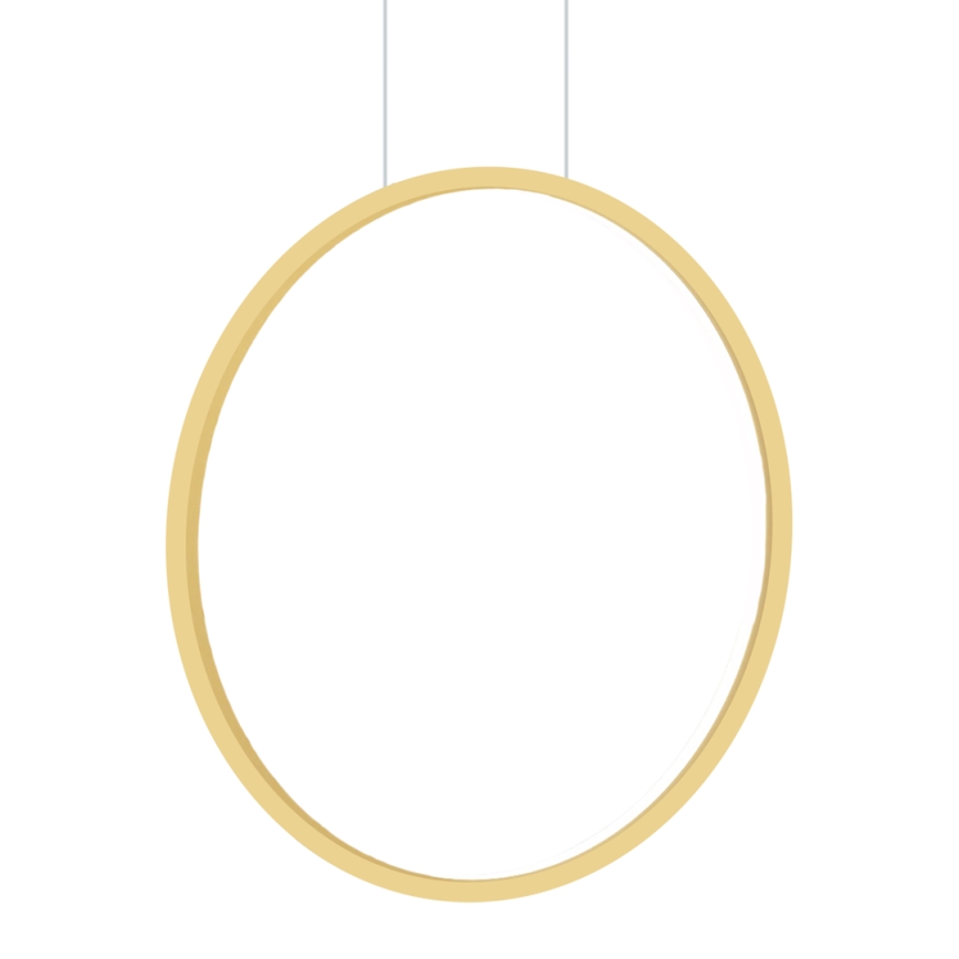 LED Kronleuchter an Kabel SATURNO LED/28W/230V Ø 50 cm IP44 gold