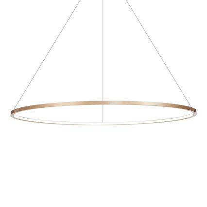 LED Kronleuchter an Kabel SATURNO LED/57W/230V Ø 100 cm IP44 gold