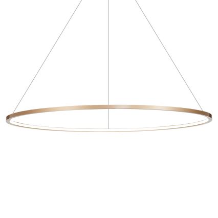 LED Kronleuchter an Kabel SATURNO LED/65W/230V Ø 120 cm IP44 gold