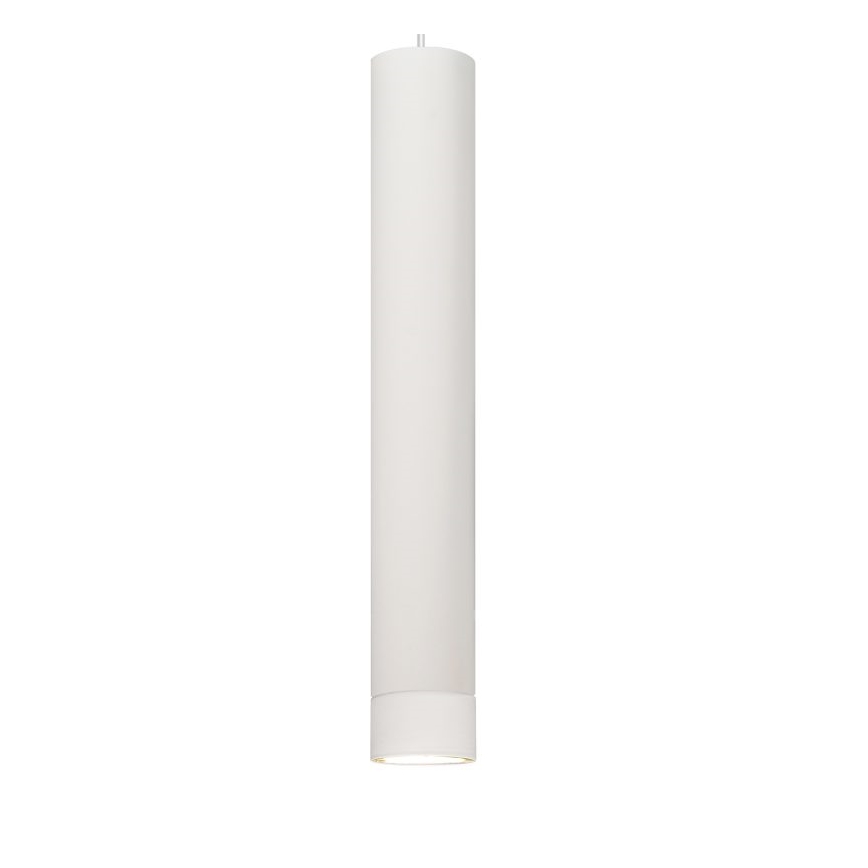LED Hängeleuchte an Kabel TUBA 1xGU10/4,8W/230V weiß