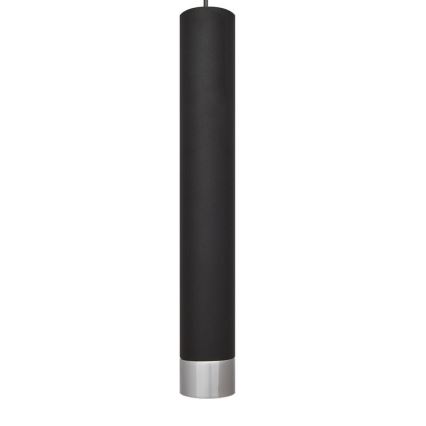 LED-Pendelleuchte an Kabel TUBA 3xGU10/4,8W/230V schwarz/glänzender Chrom