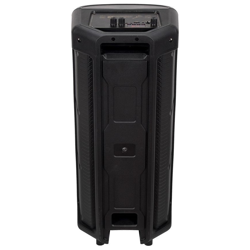 LED RGB Wiederaufladbarer Lautsprecher mit Mikrofon 600W/2400 mAh + Fernbedienung