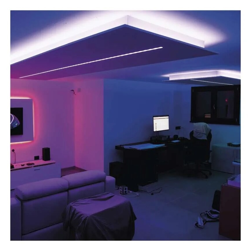 LED RGB+CCT dimmbarer Streifen GOSMART LED/11W/230V 2 m 2700-6500K IP44 WLAN + Fernbedienung
