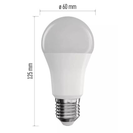 LED RGB dimmbare Glühbirne GoSmart A60 E27/11W/230V 2700-6500K Tuya