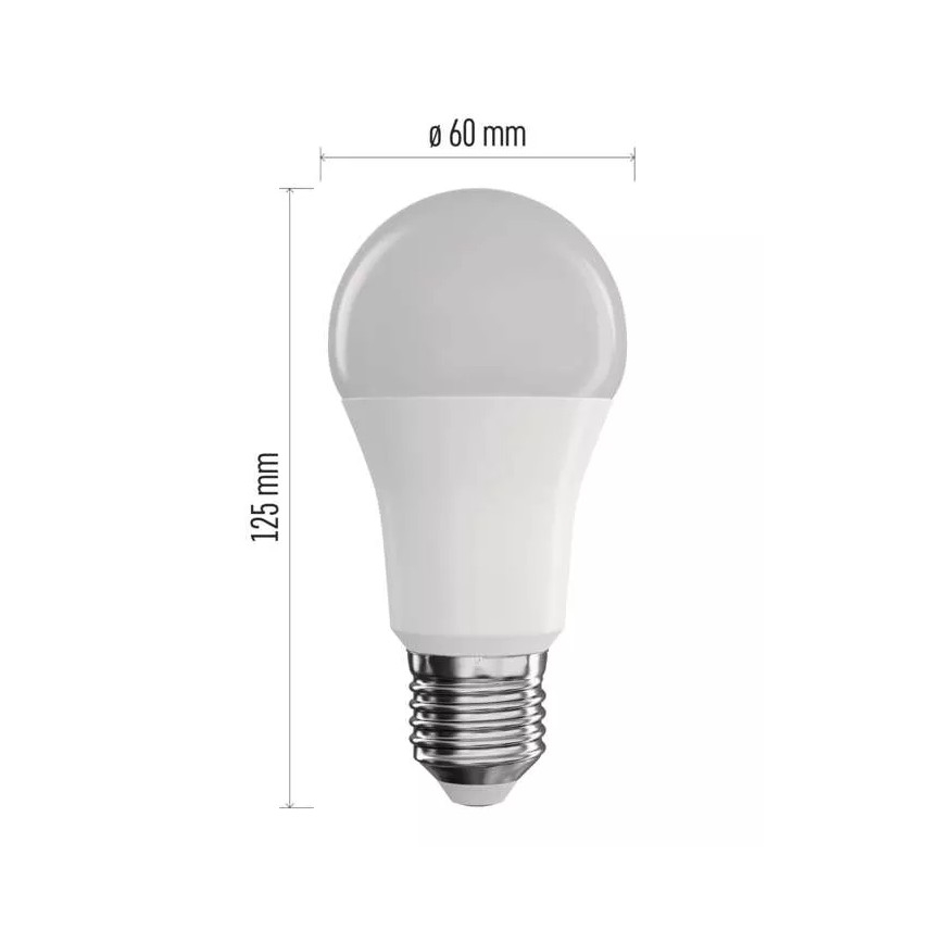 LED RGB dimmbare Glühbirne GoSmart A60 E27/11W/230V 2700-6500K Tuya