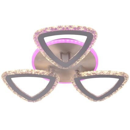 LED RGB dimmbare Deckenleuchte LED/45W/230V 3000-6500K + Fernbedienung