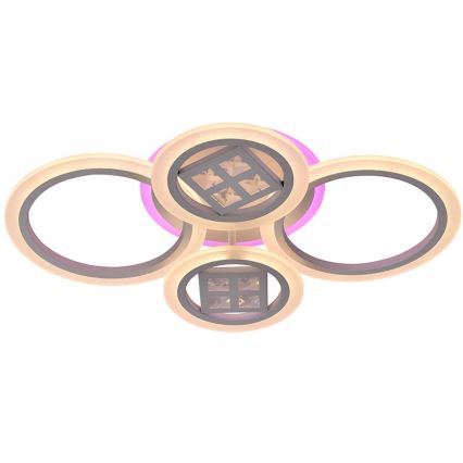LED RGB dimmbare Deckenleuchte LED/50W/230V 3000-6500K + Fernbedienung