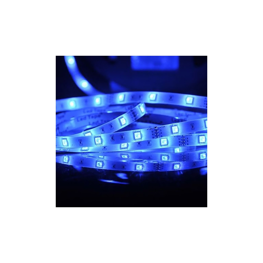 LED RGB dimmbares Band 5m LED/18W/12V IP20 + Fernbedienung