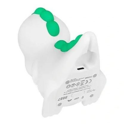 LED RGBW Dimmbares aufladbares Nachtlicht für Kinder LED/2,5W/5V 3000K 1200 mAh Dinosaurier