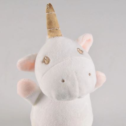 LED RGB Kinder-Nachtlicht mit Melodie 3xAAA/5V Einhorn