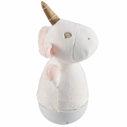 LED RGB Kinder-Nachtlicht mit Melodie 3xAAA/5V Einhorn