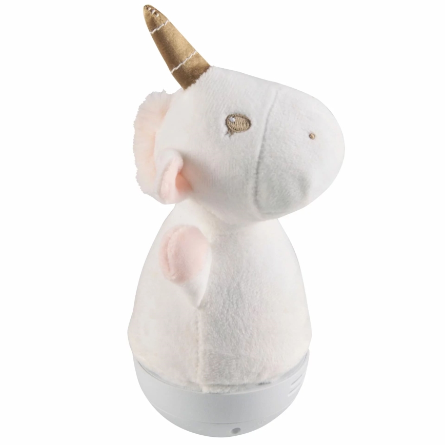 LED RGB Kinder-Nachtlicht mit Melodie 3xAAA/5V Einhorn