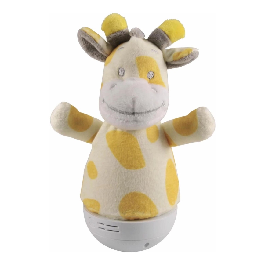 LED RGB Kinder-Nachtlicht mit Melodie 3xAAA/5V Giraffe