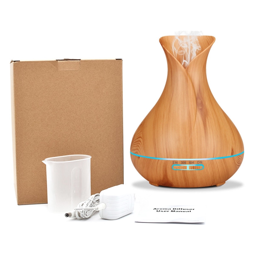LED RGB Luftbefeuchter und Ionisator 400 ml