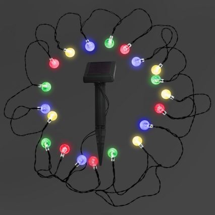 LED-RGB-Solarleuchte 20xLED/1,2V 300 mAh IP44