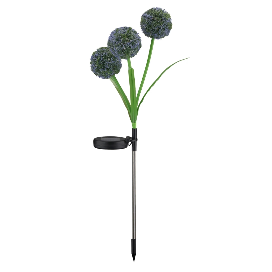 LED-RGB-Solarleuchte ALLIUM LED/1,2V 6500 600 mAh IP44 schwarz