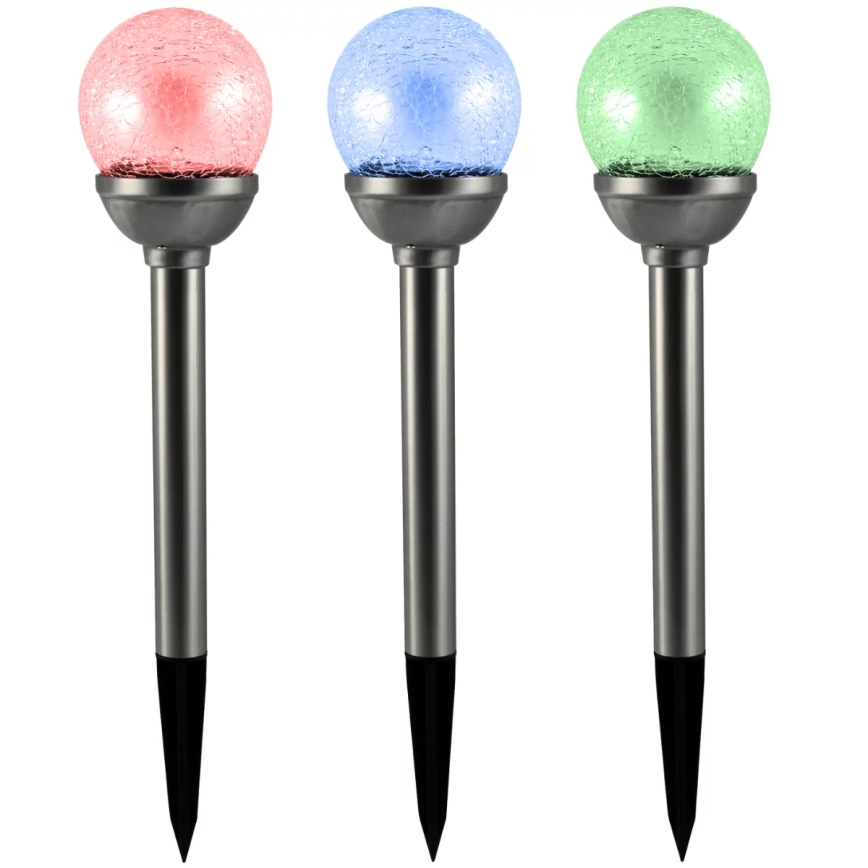LED RGB Solarleuchte LED/0,04W/1,2V 600 mAh IP44