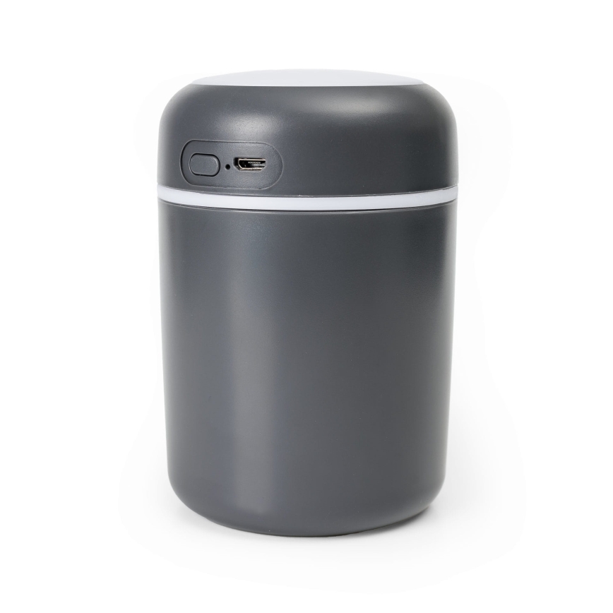 LED RGB Ultrasonic aroma diffuser und air humidifier LED/2W 300ml schwarz