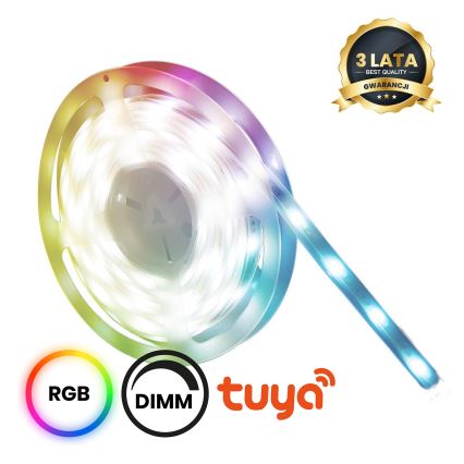LED RGBW Badezimmer dimmbare Leiste LED/7,5W/12V IP65 3m Wi-Fi Tuya