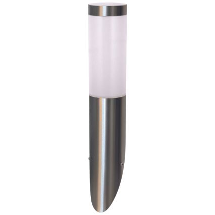 LED RGBW dimmbare Außenwandleuchte LIVIA 1xE27/6,5W/230V 2700-6500K Wi-Fi IP44 silber