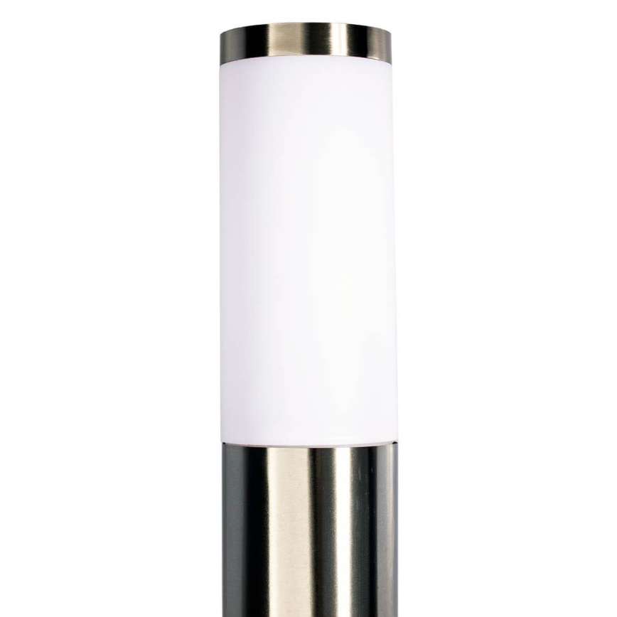 LED RGBW dimmbare Außenwandleuchte LIVIA 1xE27/6,5W/230V 2700-6500K Wi-Fi IP44 silber