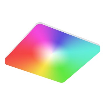 LED RGBW dimmbare Badezimmer-Deckenleuchte LED/24W/230V 3000-6500K 33x33 cm IP54 weiß Wi-Fi
